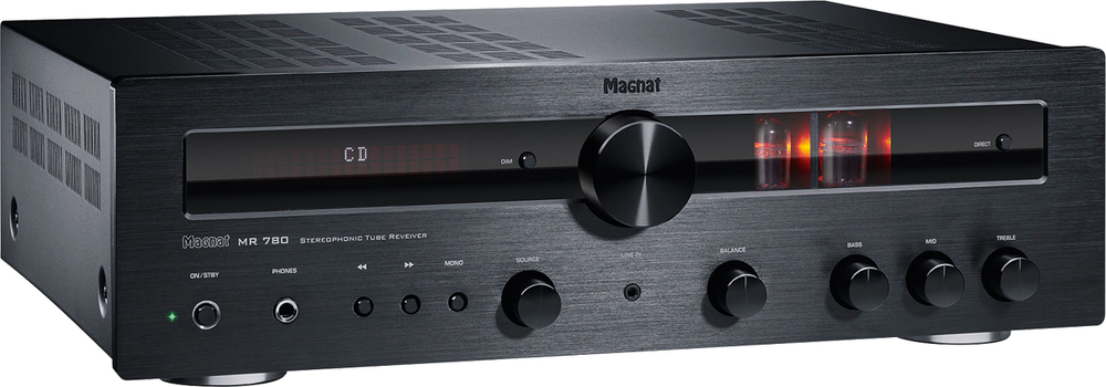 Magnat MR 780, гибридный интегрированный стерео усилитель