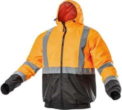Куртка сигнальная с капюшоном водостойкая оранжевая NIMS Högert, арт. HT5K341