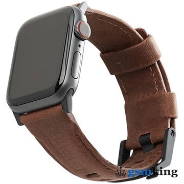 UAG Watch Leather Strap for Apple Watch 42|44|45mm Leather Brown (Коричневый)19149B114080
