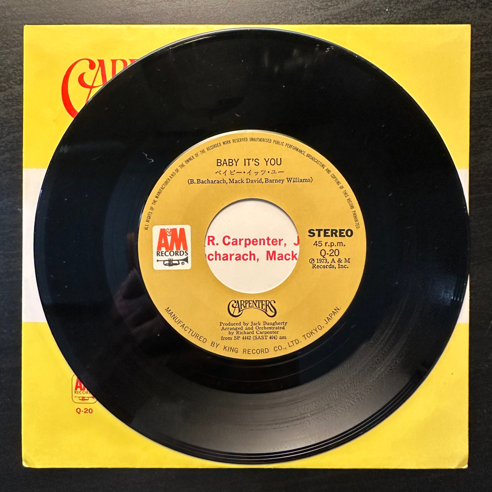 Carpenters - Gem Of Carpenters 2LP + 7", 45 RPM, Bonus (Япония 1973г.)