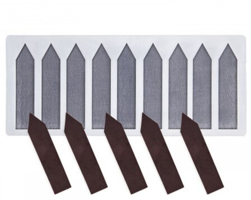 Силиконовый мат для отливки шоколада "Карандаши"