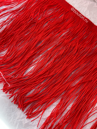 Бахрома красная