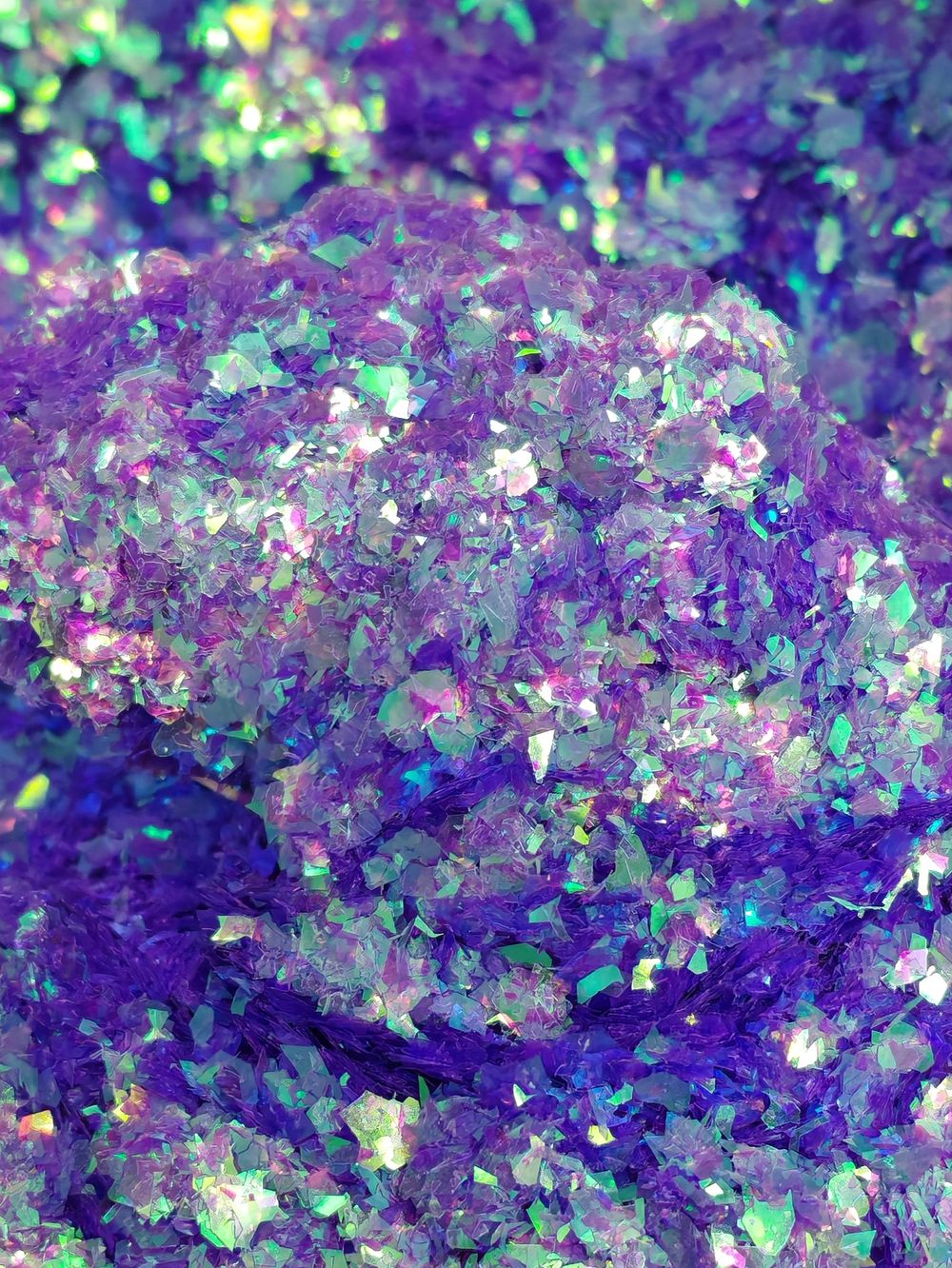 Хлопья - слюда 88707 Аметистовый - для литья изделий и творчества