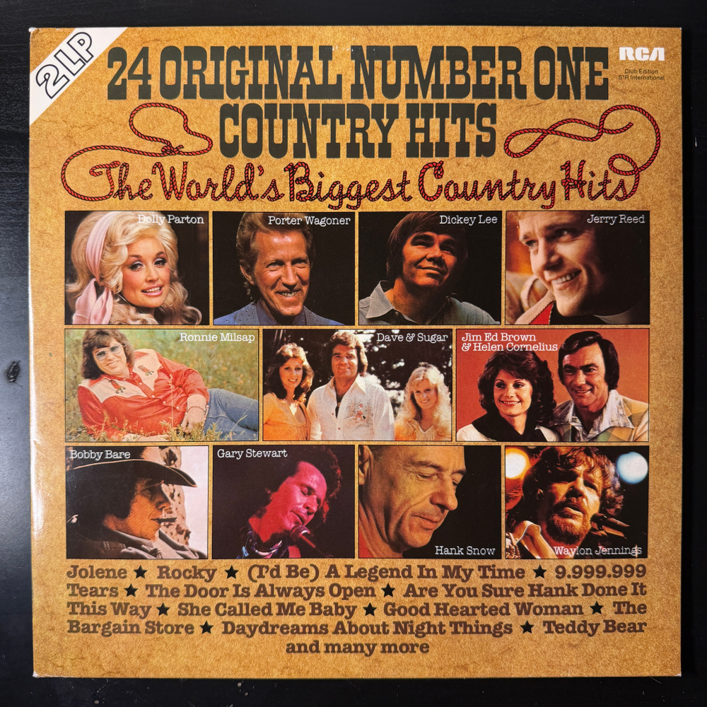 Сборник 24 Original Number One Country Hits 2LP (Германия 1983г.)