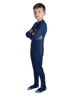Термокомплект Norfin KIDS BASE BLUE 04 р.140-146