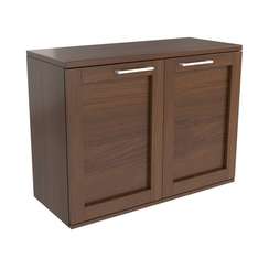 Шкаф - греденция для документов 25400 темный орех