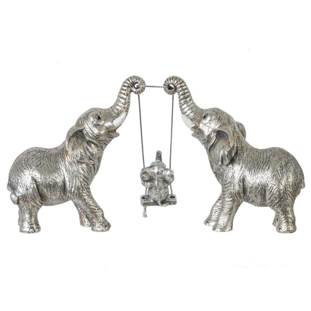 GAEM Фигурка декоративная "Слоны", L23 W5 H12 см