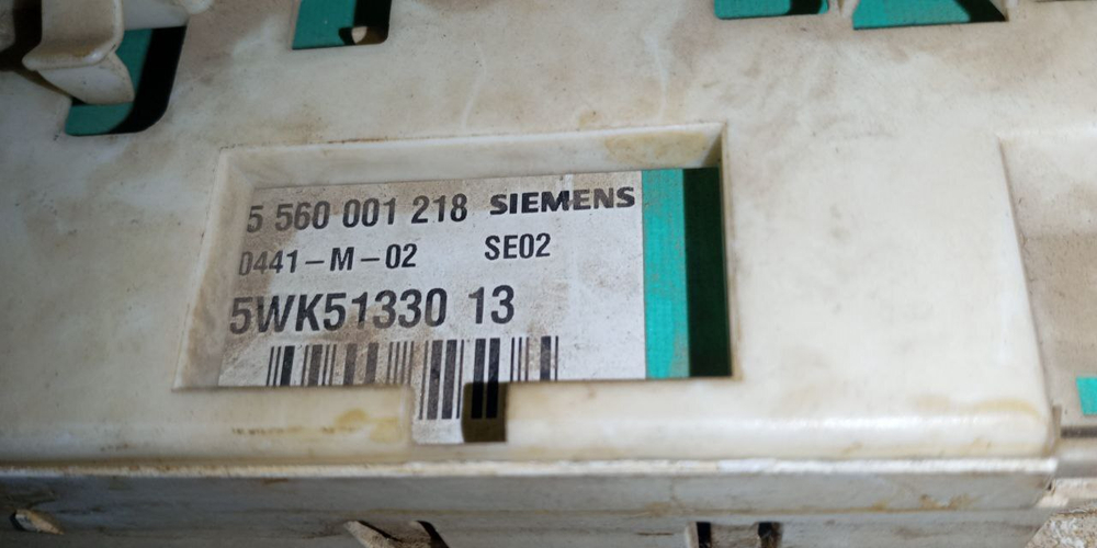 96 Электронный модуль (с пластиком) для стиральных машин Bosch Siemens 5560001218 б/у