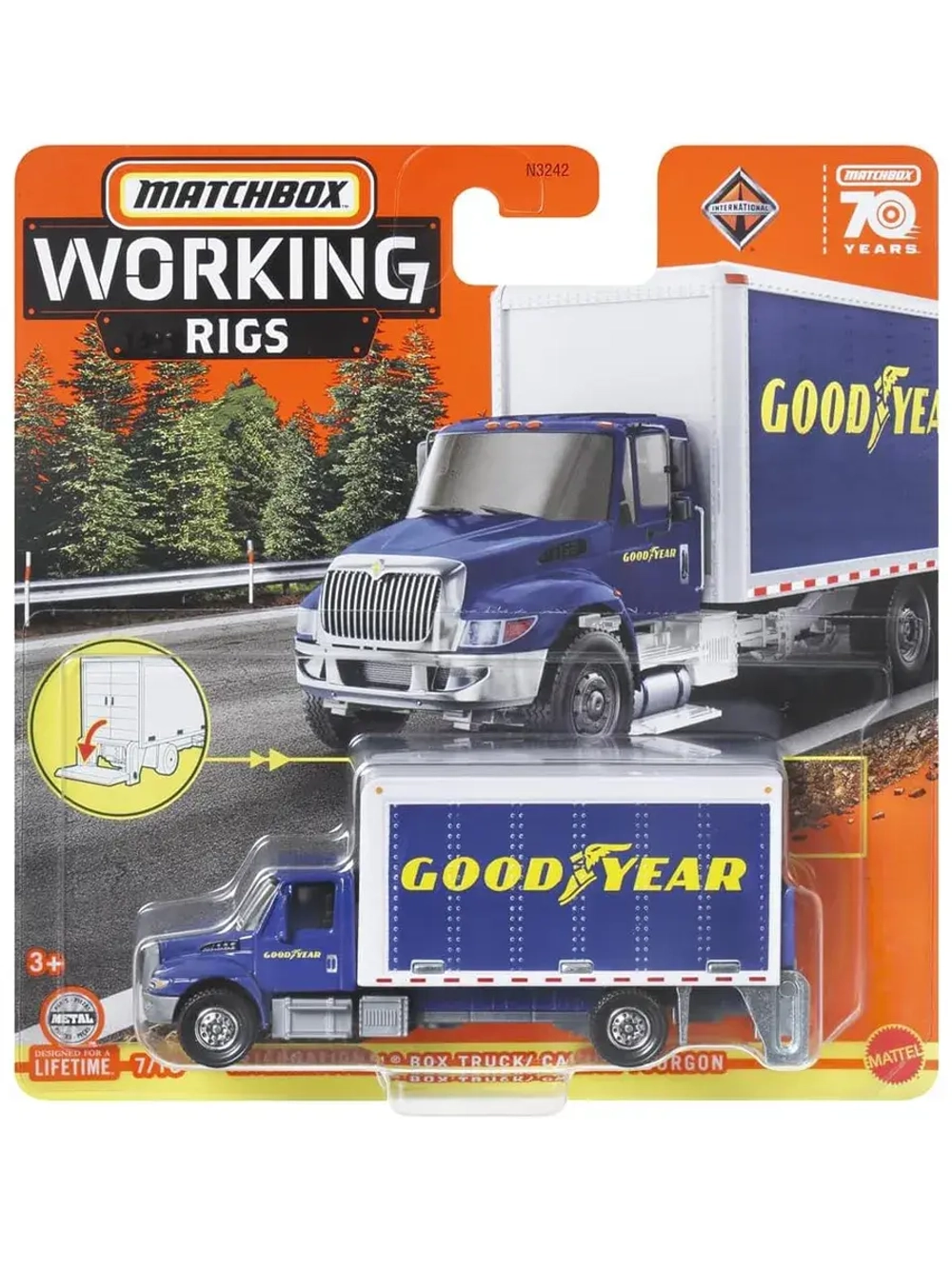 Машинка Хот Вилс Matchbox International Box Truck HLM94