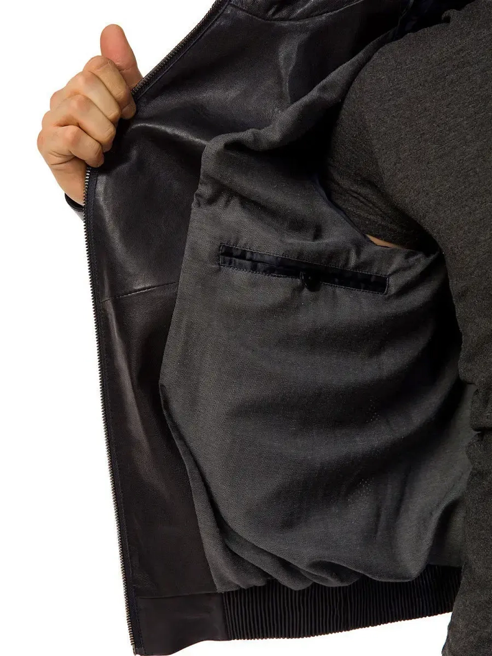 Куртка мужская  из натуральной кожи