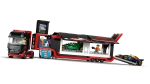 Конструктор LEGO City 60445 Грузовик с автомобилями RB20 и AMR 24 F1