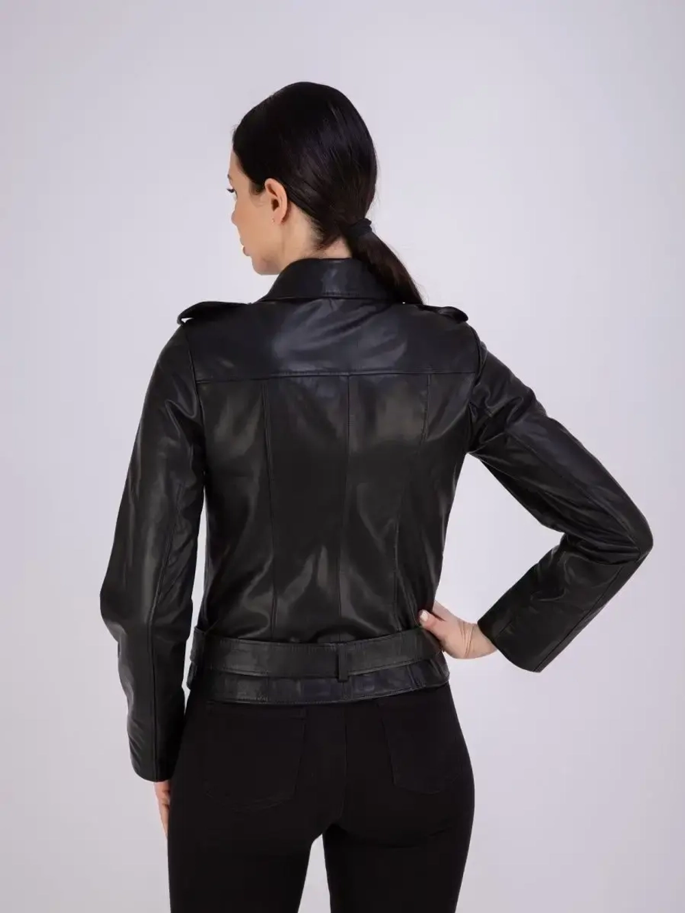 Косуха женская из натуральной кожи Турция