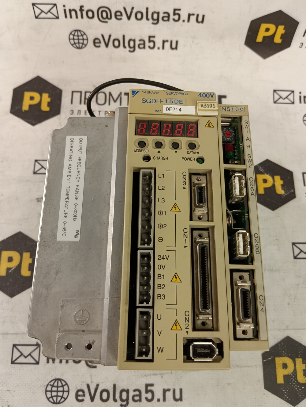 YASKAWA ELECTRIC SGDH15DE  (с модулем JUSP-NS100) б/у