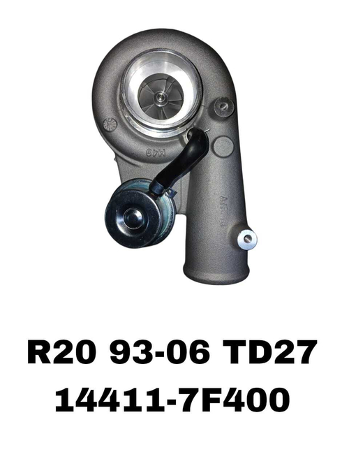 Турбо Нагнетатель TERANNO R20 TD27,TD27T ПАТРУБОК РОВНЫЙ