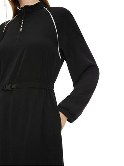 Marc Cain Платье в спортивном стиле на поясе
