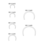 Игла хирургическая КМИЗ 5В1-1,3х50 50 шт