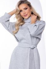 Платье "Никс" (светло-серое) П8128 LT Collection