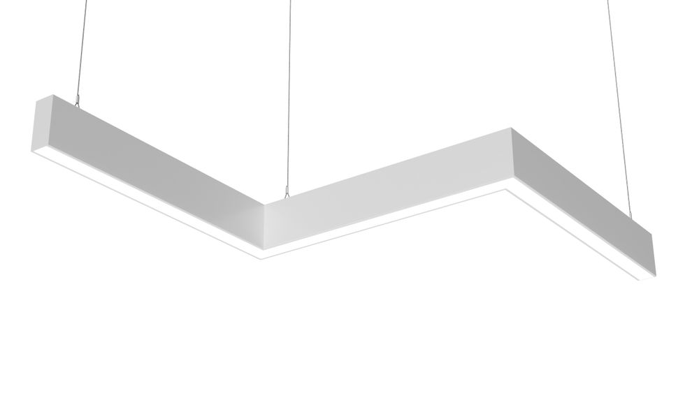 Светильник светодиодный зигзаг FS-TG 80Вт 8000Лм IP20 453х1500х80