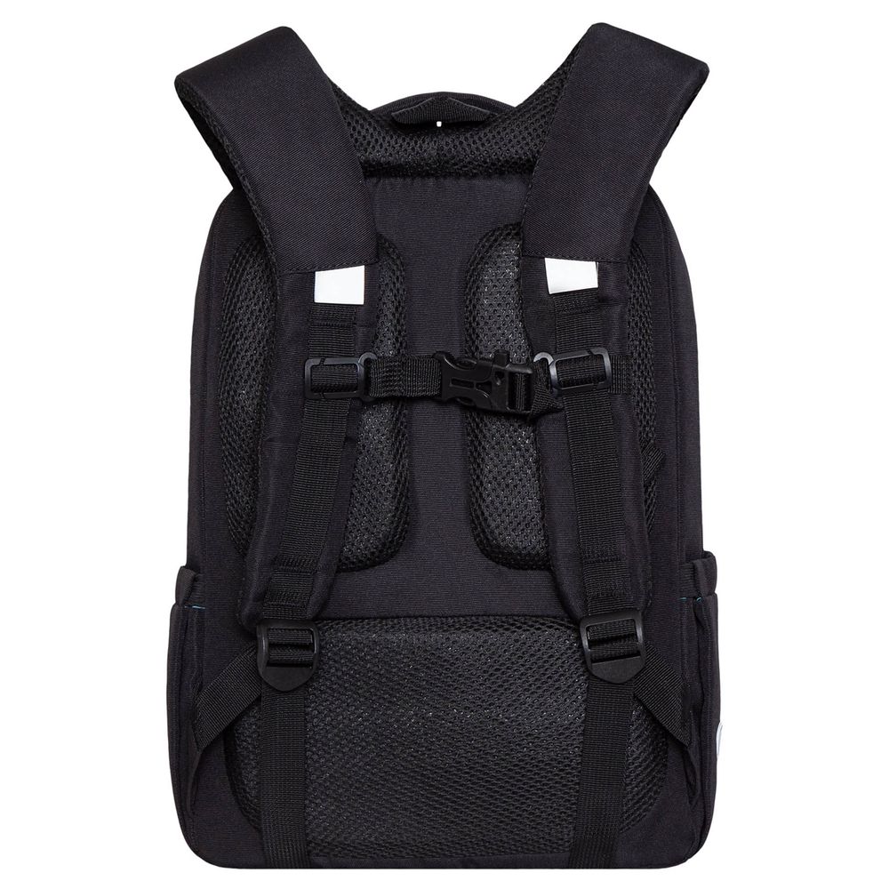 Рюкзак Grizzly, 26*39*17см, 2 отделения, 1 карман, анатомическая спинка, черный