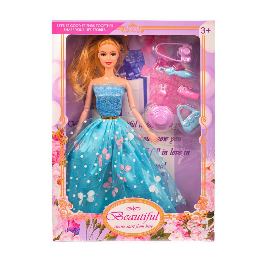 Кукла тип Модель на шарнирах с аксесс. коробка CQ1100