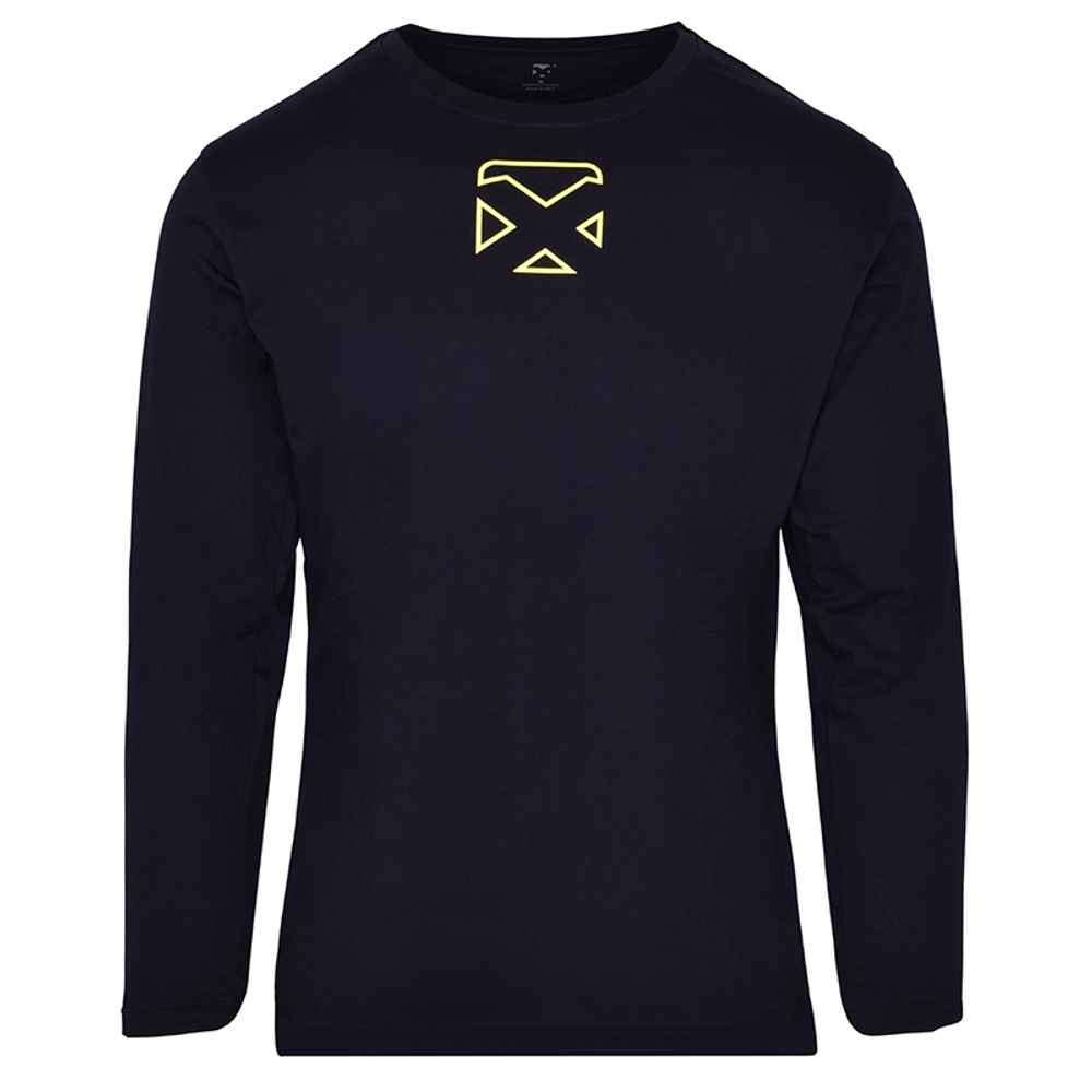 Футболка мужская теннисная теннисная Pacific Classic Long Sleeve Shirt - navy