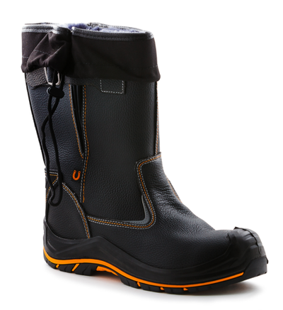 Сапоги "PERFECT PROTECTION-КЕВЛАР" ПУ-Нитрил цельноюфтевые с ПП и АС нат. мех