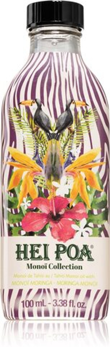 Hei Poa Monoi Collection Moringa - многофункциональное масло для тела и волос /   100  ml  / GTIN 3273816531854