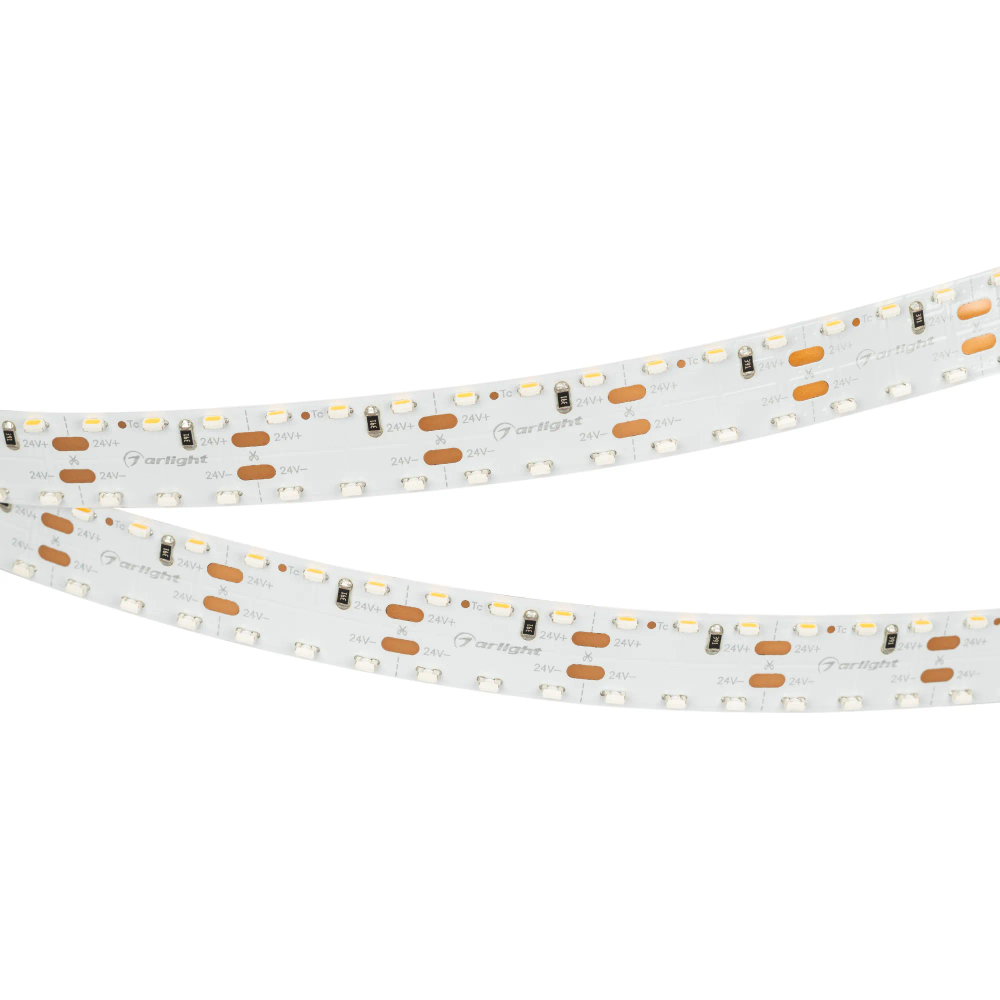 Светодиодная лента RS 2-5000 24V Warm2700 2x2 15mm (3014, 240 LED/m, LUX) (Arlight, 19.2 Вт/м, IP20) 024472