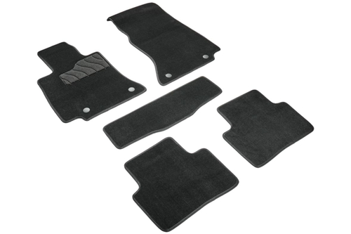 Ворсовые коврики LUX для Mercedes-Benz C-Class W206 4matic 2021-н.в. Seintex.97168