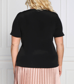 блузка bella pluse size Persona by Marina Rinaldi - черный(1113332)