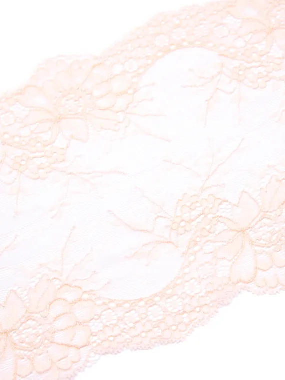 03-228 Кружево эластичное 17 см, телесный