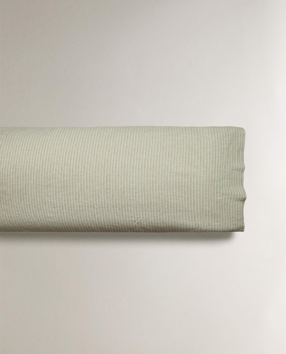 Наволочка Zara Home, лён 55%, хлопок 45%, в полоску, 5186/091
