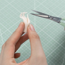 Ножницы для сахарной флористики и цветоделия острые с прямыми лезвиями