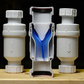 Сухой сифон McAlpine MacValve 1 1/2" x 50 мм, резьба-гайка (арт. MRNRV50)