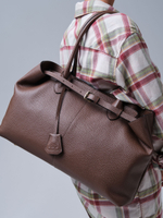 Кожаная сумка Daniela DBR 31375 коричневый какао