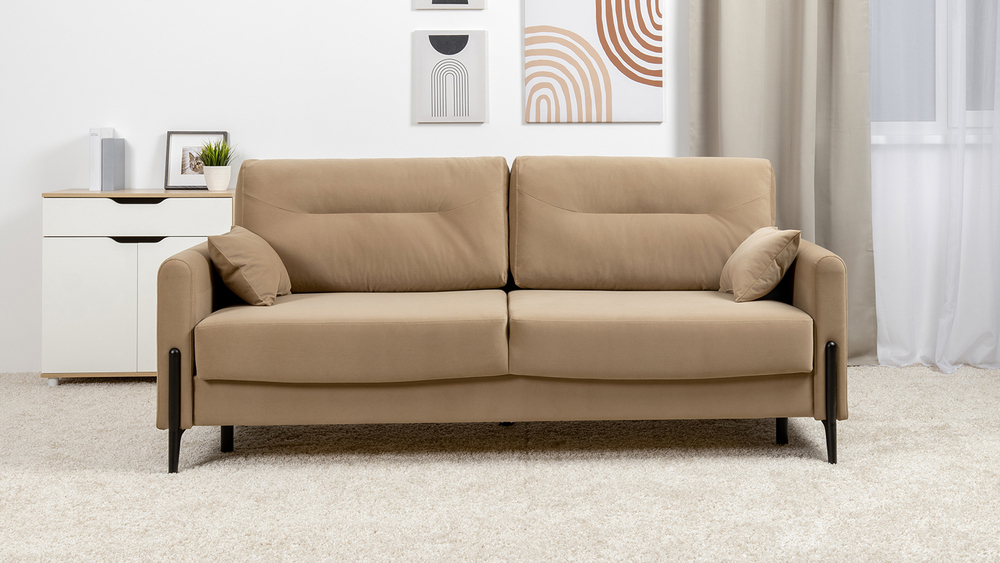 Барселона диван-кровать (бежевый)