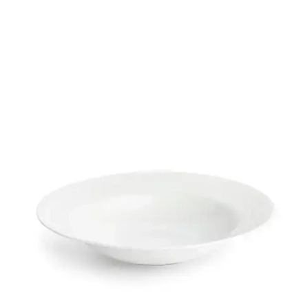 Wedgwood Jasper Conran Белая глубокая тарелка Strata 26 см