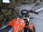 Мопед RIVA II CX 49CC (110CC) оранжевый