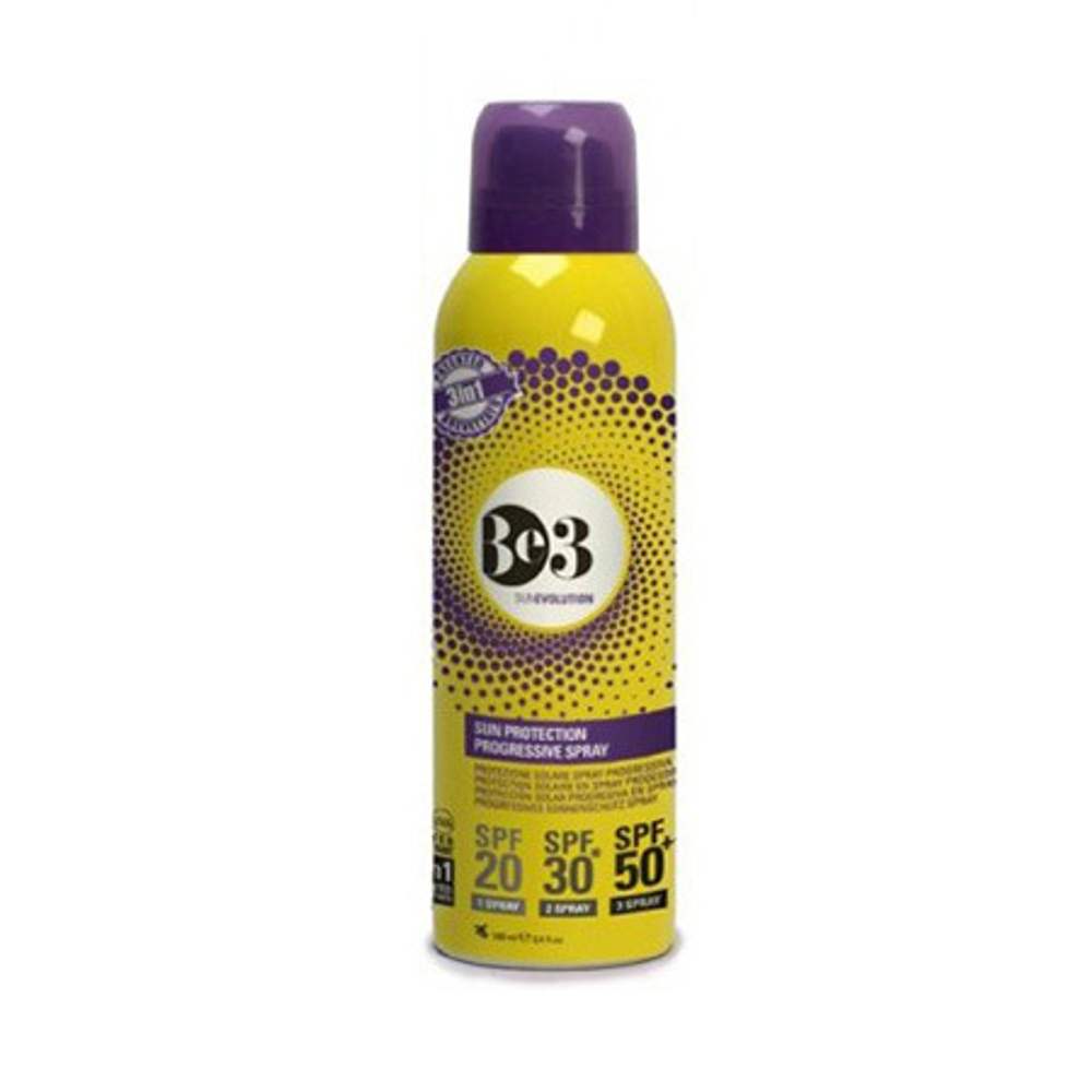 Спрей солнцезащитный с прогрессирующим SPF20/30/50+ Be3 Sun Protection Progressive Spray 100мл