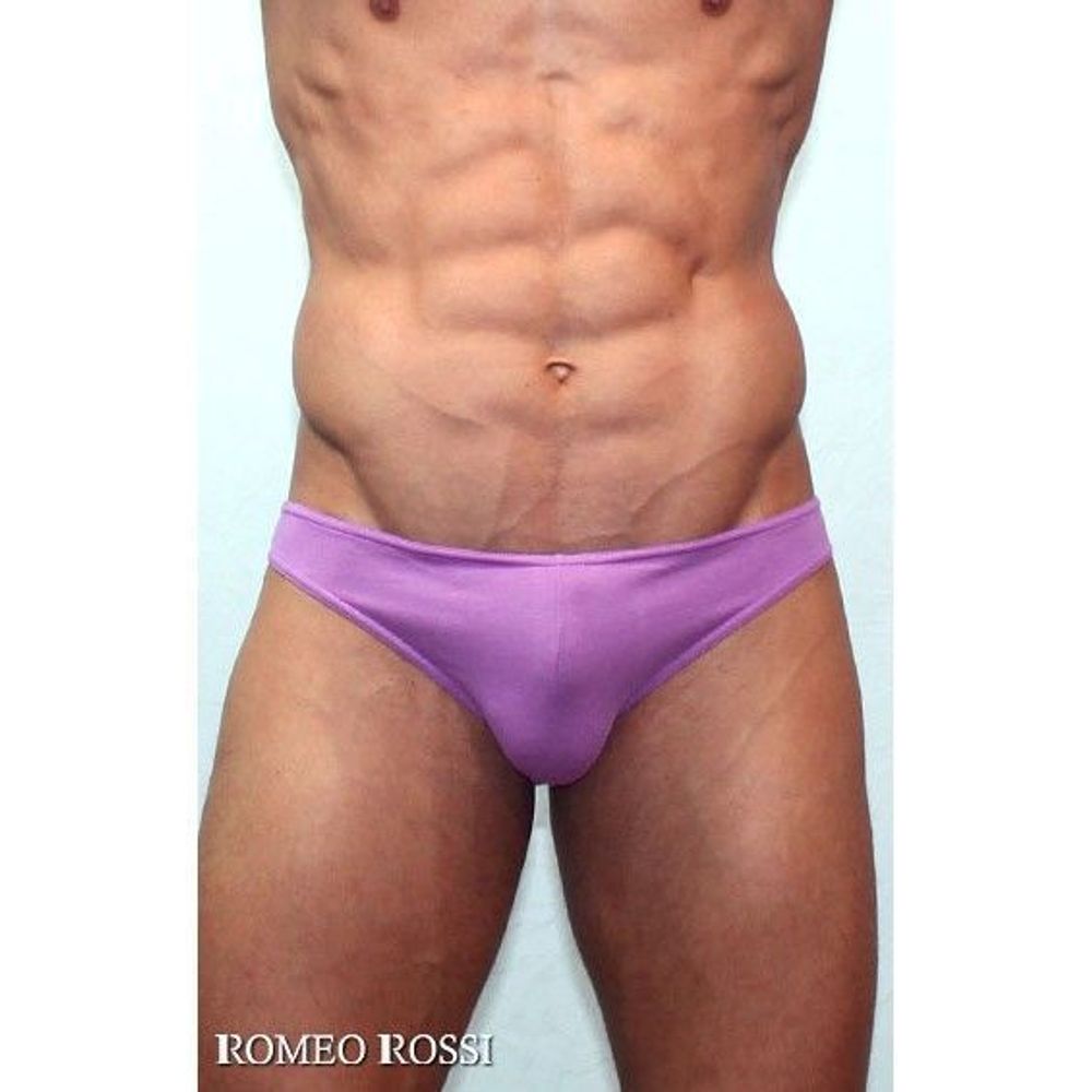 Мужские трусы брифы классические сиреневые Romeo Rossi Dream Brief RR2005-06