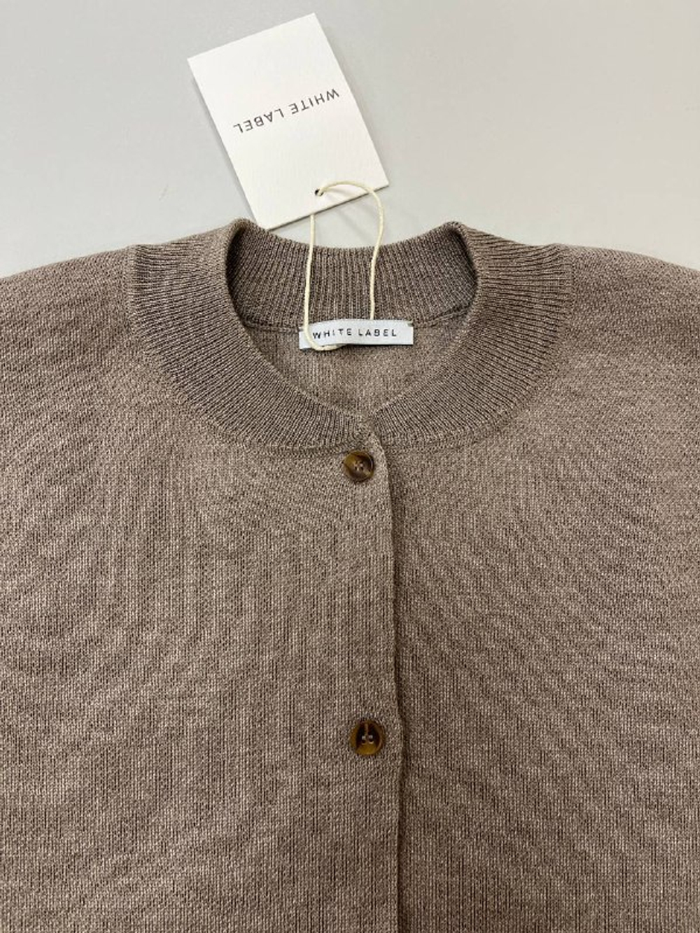 Тестовый образец. Другие параметры. Цвет не из партии. Бомбер Serena из extra fine мериноса 100%. Цвет мокко. №14