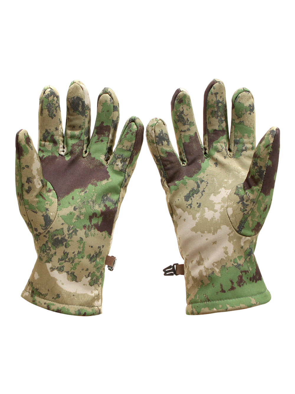 Перчатки флисовые SoftShell Tactical Gloves Waterproof. Мох