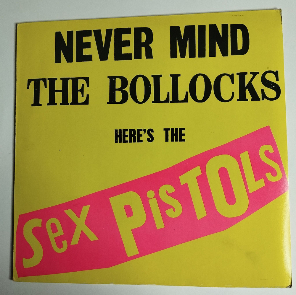 Винтажная виниловая пластинка LP Never Mind The Bollocks Here is The Sex Pistols (Germany 1987)