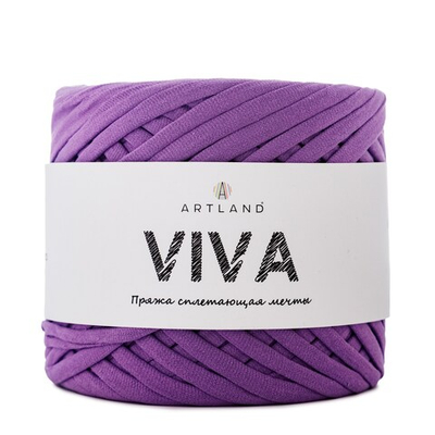 Трикотажная пряжа Viva, 100% х/б, 300 гр, 100 м, сирень