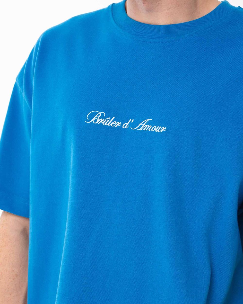 Футболка Bruler d'Amour Basic Zima Blue синяя