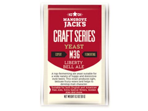 Дрожжи Mangrove Jack's Craft Liberty Bell Ale M-36