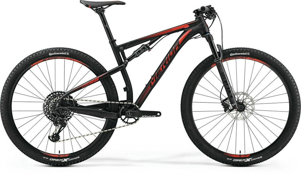 Двухподвесный велосипед Merida Ninety-Six 800 (2019)