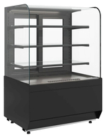 Витрина нейтральная Carboma Radius KR70 N 0,9-1 Light (Techno 9005)