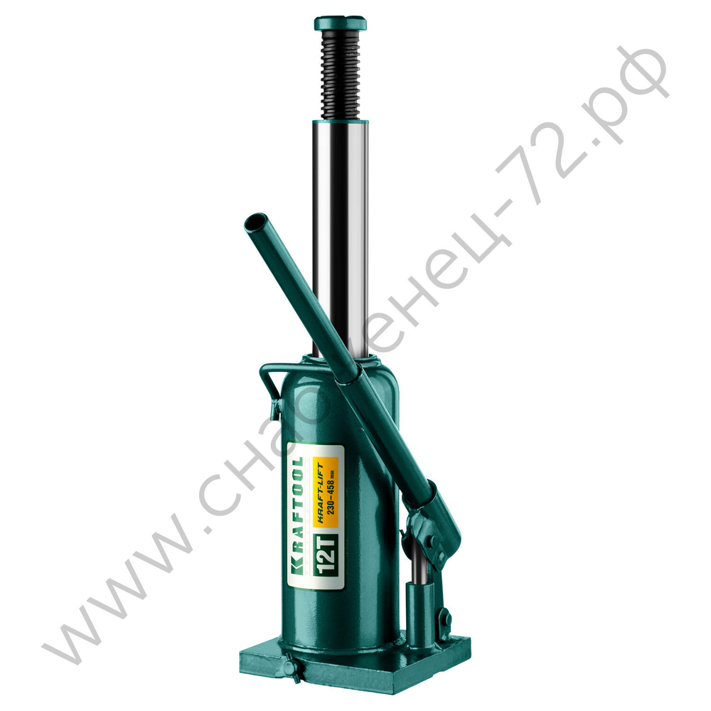 KRAFTOOL KRAFT-LIFT, 12 т, 230 - 460 мм, бутылочный гидравлический домкрат (43462-12)