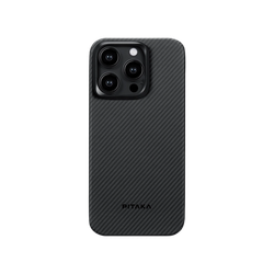Чехол Pitaka MagEZ Case 4 для iPhone 15 Pro Max 600D Black/Grey (Twill)